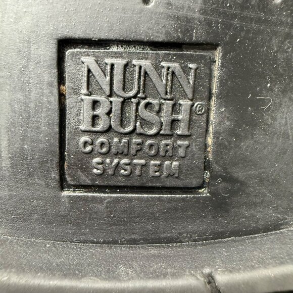 Nunn Bush Mens Size 13M Black Leather Oxford Lace-Up Cap Toe Dress Shoes - Picture 4 of 8